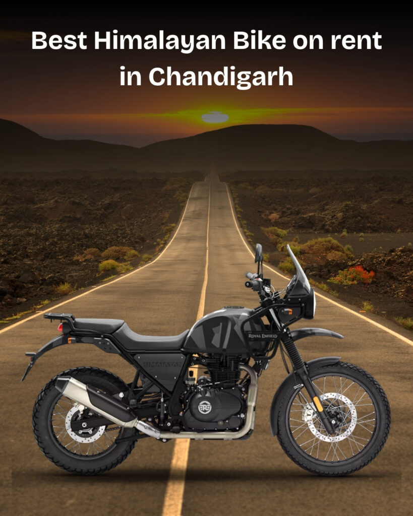 Himalayan Bike on rent in Chandigarh